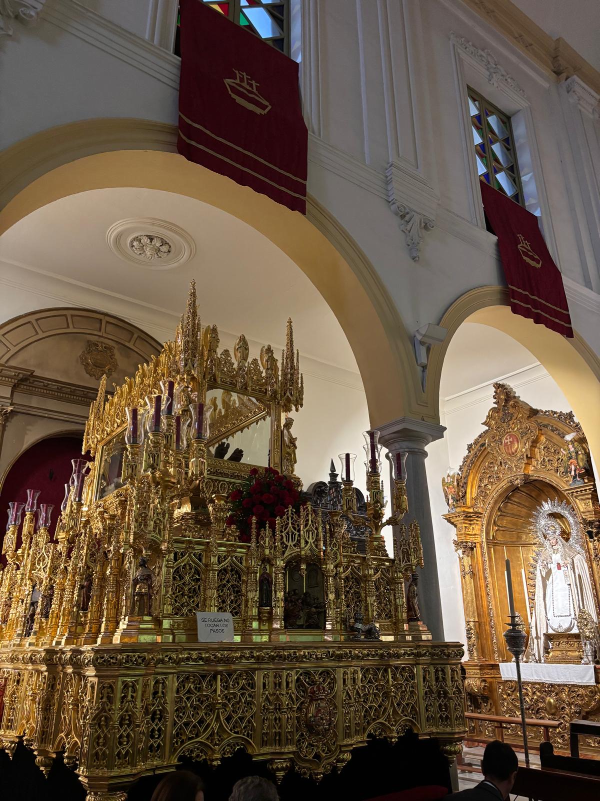Santa Entierro durante la Semana Santa
